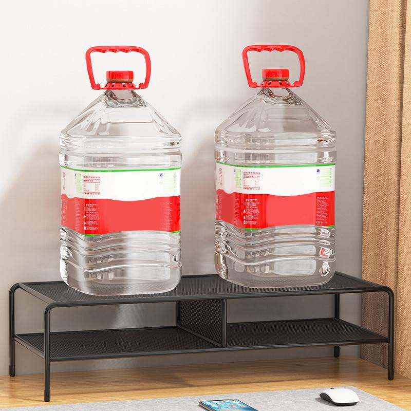 Dual Deck Computer Monitor Rising Holder Pc Screen Stand Bracket Desktop Keyboard Mouse Laptop Storage Organizer Riser Shelf