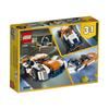 LEGO Creator Sunset Race Car 31089 Educational Building Blocks Toy for Girls and Boys