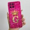 For Realme 8 Pro RMX3085 RMX3081 Fashion Initial Letter Couple Phone Case for Realme8 8Pro 4G Soft Silicone Protective Casing