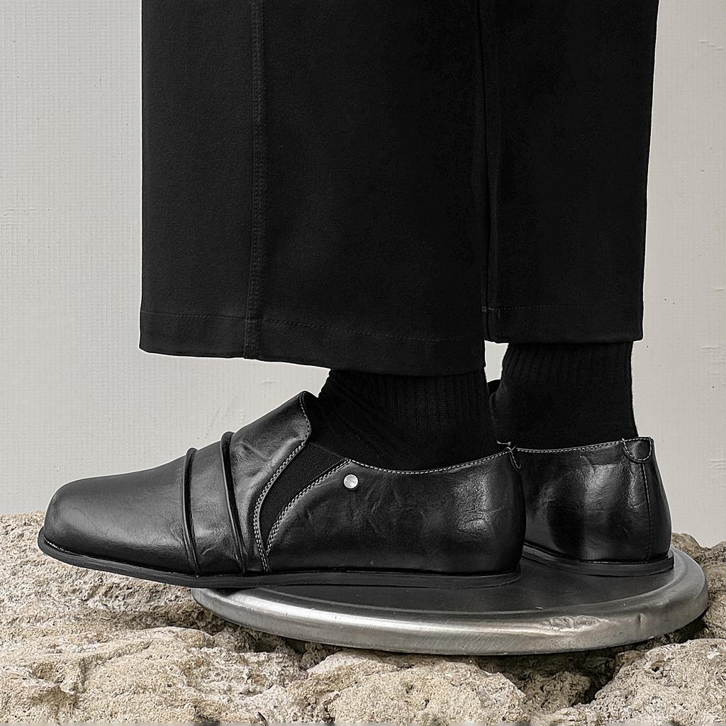 Fashion Leather Shoes For Man Genuine Leather Big Size Shoes High Quality Designer Formal Shoes Casual Shoes Fashion Business