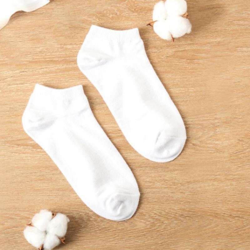 Popcorn   Kiki Women S baSic Short SockS White