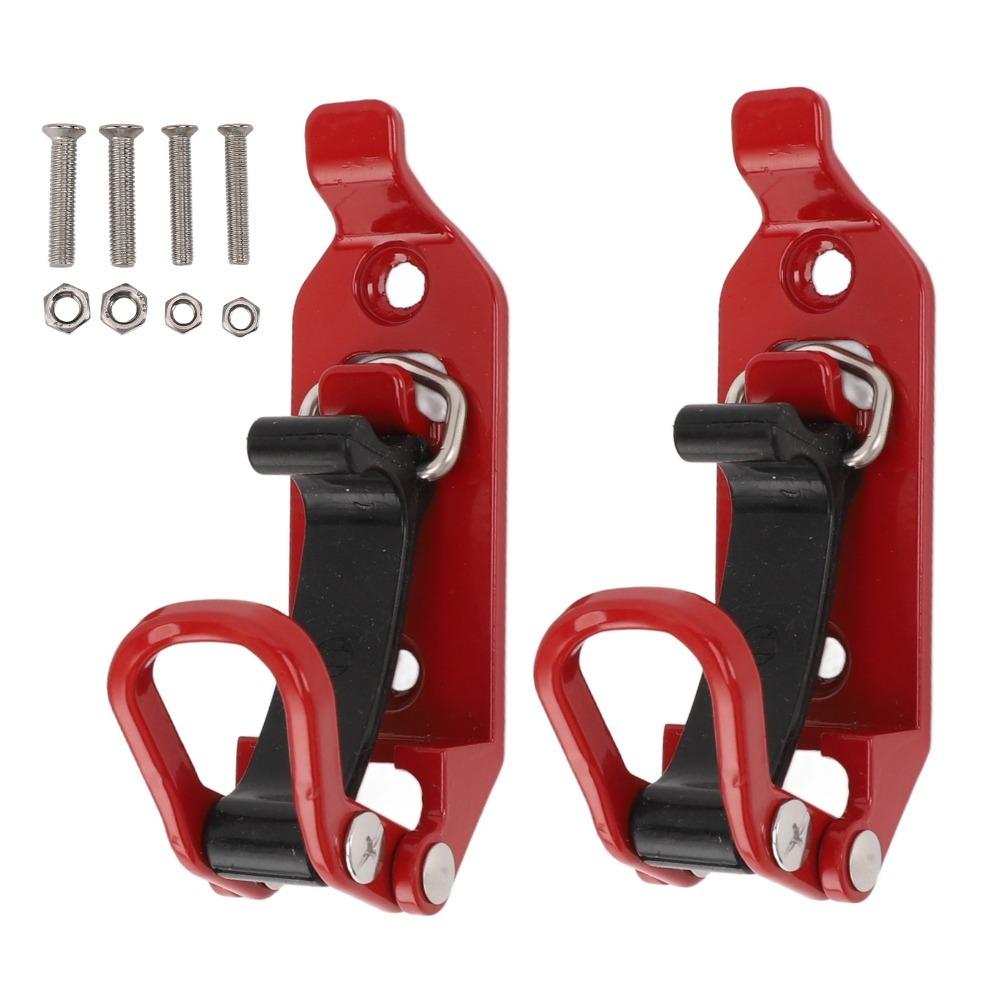 

2pcs Zinc Alloy Roof Rack Shovel Mount Heavy Duty Foldable Axe Holder Clamp Universal Adjustable Quick Release Holder A красный