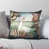Sandro Botticelli Birth Of Goose Square Pillowcase Polyester Linen Velvet Pattern Zip Decor Pillow Case Bed Cushion Cover