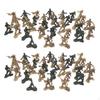 100x Soldiers Figures Collection Party Favors Toy Multipurpose Decoration Gifts for Layout Props