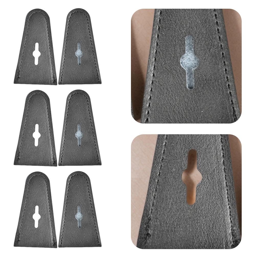 Leather Bow Tip Protector Bow Limbs Tip Cover Protective Bow Limb Guard Archery Bow Limb Tip Protector for Outdoor Hunting