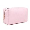 Corduroy Makeup Bag Large Capacity Cosmetic Pouch for Travel Office Daily Use