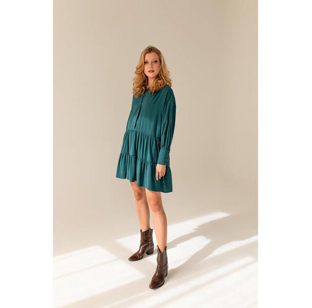 Платье Entelier z falbanami