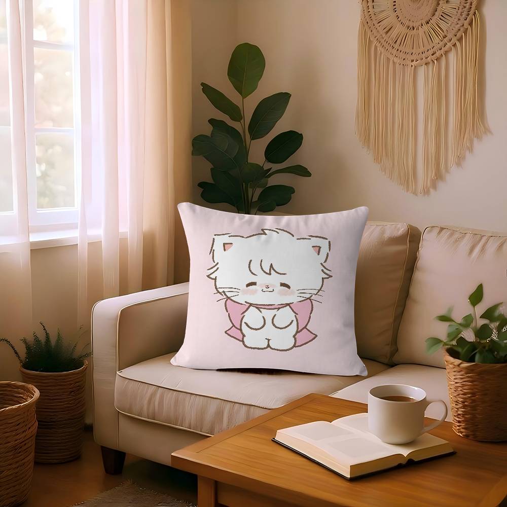 M-Mikko Cute Personalized Pillow Dust Cover Bedroom Kids Party Decoration Pillowcase Birthday Children Gift