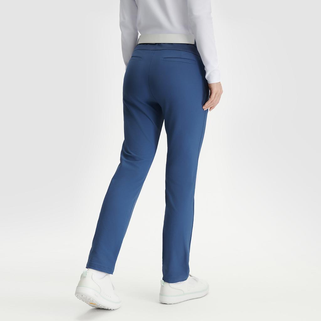 New FILA Golf Series Casual Pants Women's Deep Elegant Blue A11W445802FDB