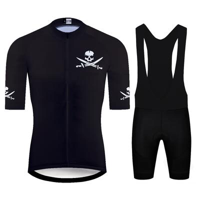 Herren Sommer Kurzarm Radtrikot Set MTB Atmungsaktive Fahrradshirts Ropa Ciclismo Fahrradbekleidung Bequeme Radbekleidung