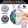 2D Flat Red Rose Theme Acrylic Decoration Sign, Rose Floral Design, Suitable for wall decoration, porch, room, villa, accents Home, Hallway, or Workpl