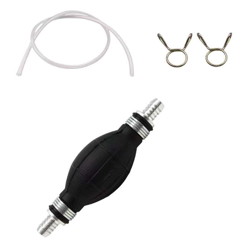 Multipurpose Manual Rubber Fuels Transfer Pump Accessory for Directional Oil Control and Leakproof Safety Features