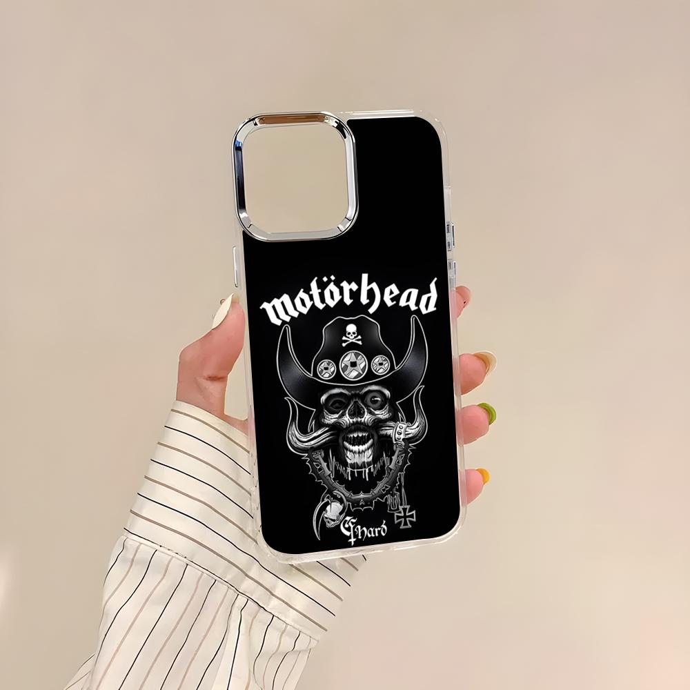 Band-M-M-Motorhead Phone Case For IPhone 17 Air 16 15 14 13 12 11 Pro Pro Max Plus Transparent Soft Cover
