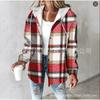 QICED Women's Vintage Casual Autumn Winter Long Sleeve Jackets & Coats