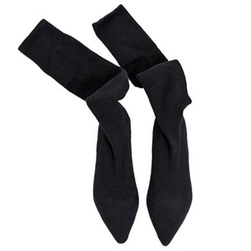 pointed toe flat boots womens