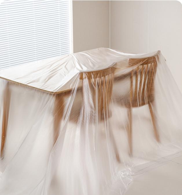 Household Disposable Transparent Plastic Film Furniture Protective Film