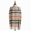 Plaid scarf women's 2025 autumn and winter imitation cashmere scarf medium length warm scarf shawl sweet scarf