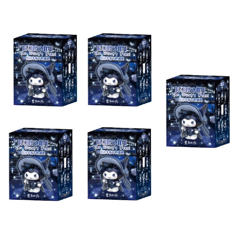 Figurină Cutie Surpriză Sanrio Kuromi Festinul Vrăjitoarei: Păpușă Ornament de Birou la Modă
