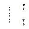 Rain Chain Outside Gutter Garden Decor Rainwater Chains for Home Roofs Sheds