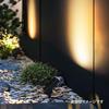 Takasho ExLights Solar Uplight FLAG, Dark Gray, Long-lasting illumination, Premium brightness, ABS resin, Polycarbonate, Aluminum, LGS-EL08
