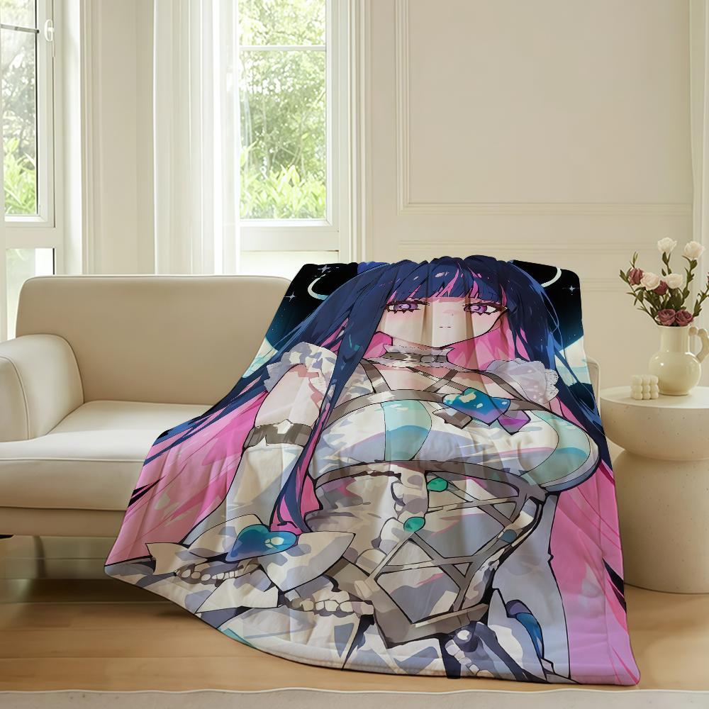 Panty & Stocking with Garterbelt Blanket For Sofa Office Bed Plane Travel Sleep Read Relax Camping Soft And Warm