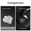 BBIF1 Car Leather Storage Bag Outdoor Sneakers Sportswear Organizer Bag Accessories For BMW E90 G80 M3 G30 M5 F82 F83 F20 F21 G42 F95