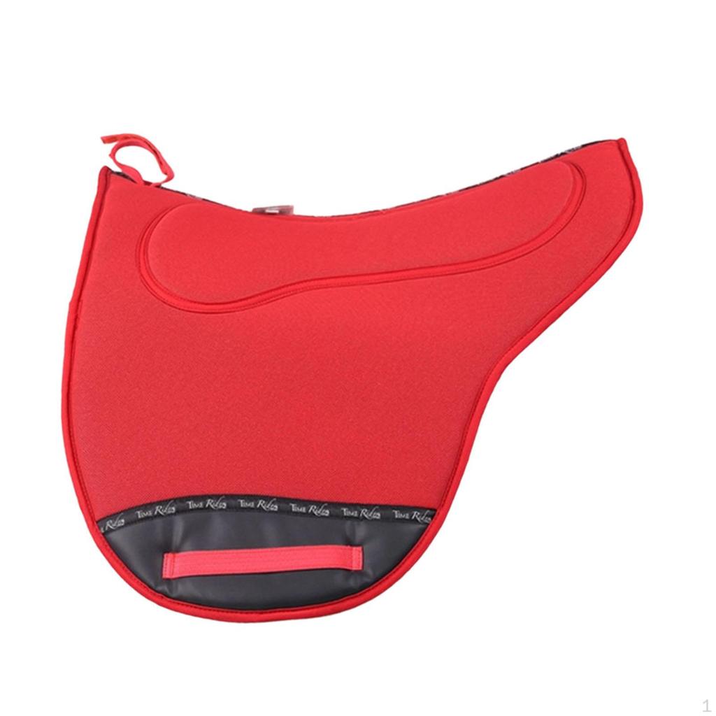 Riding Saddle Pad, Shock-absorbing, Abrasion-resistant, Non-slip, Professional Equipment,