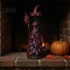 Cadouri Tematice Vrăjitoare Sezoniere Figurină de Toamnă, Statuie de Halloween, Decor de Masă de Toamnă, Decorare Raft Statuete Colecționabile pentru Șemineu