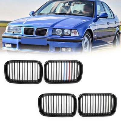 Front Hood Kidney Sport Grills for BMW 3 Series E36 1992 1993 1994 1995 1996
