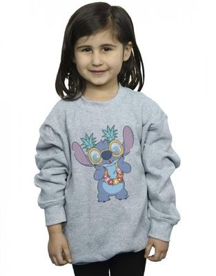 Tropisches Fun-Sweatshirt für Mädchen von Lilo und Stitch