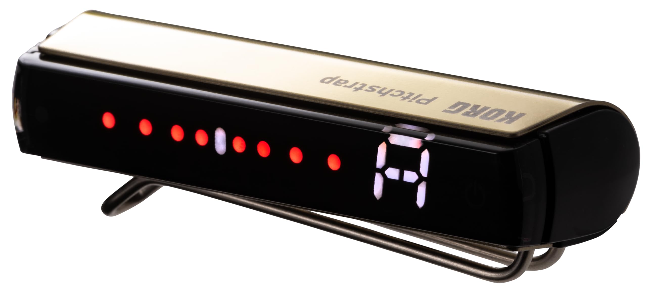 

KORG Tuner Pitchstrap Прикреплен к зарядному устройству Cent High в Японии Ремень для гитары/бас-гитары Gold GD/точность ±0,1/метод USB/Изготовлено PST-1 золотой