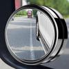 New 2PCS Car Rearview Mirror Blind Spot Mirror Circular Frame Convex Spotlight Mirror 360 Degree Adjustable Wide Angle