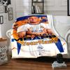 Mbappe Customize Your Name Blanket Multi-purpose Personalized Blanket Durable Comfort Great for Office Chair Living Room Home Decor Chair