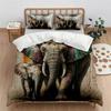 New Digital Printing Quilt Cover Set (Quilt Cover + Pillowcase) 2Pcs/3Pcs Holiday Gift Household Quilt Cover Without Sheets