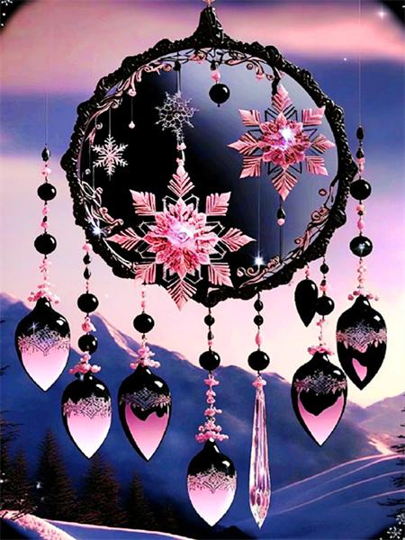 Diamond Art Malerei Traumfänger Landschaft Voll Quadratisch/rund 5d DIY Stickerei Mosaik Fantasy Landschaft Heimdekor