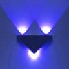 Modern 3W LED Wall Light Lamp Bedroom Restroom Sconce Fixture Blue