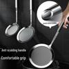 304 Stainless Steel Oil Separator Skimmer Spoon - 100 Mesh Colander and Sieve for Soy Milk and Flour