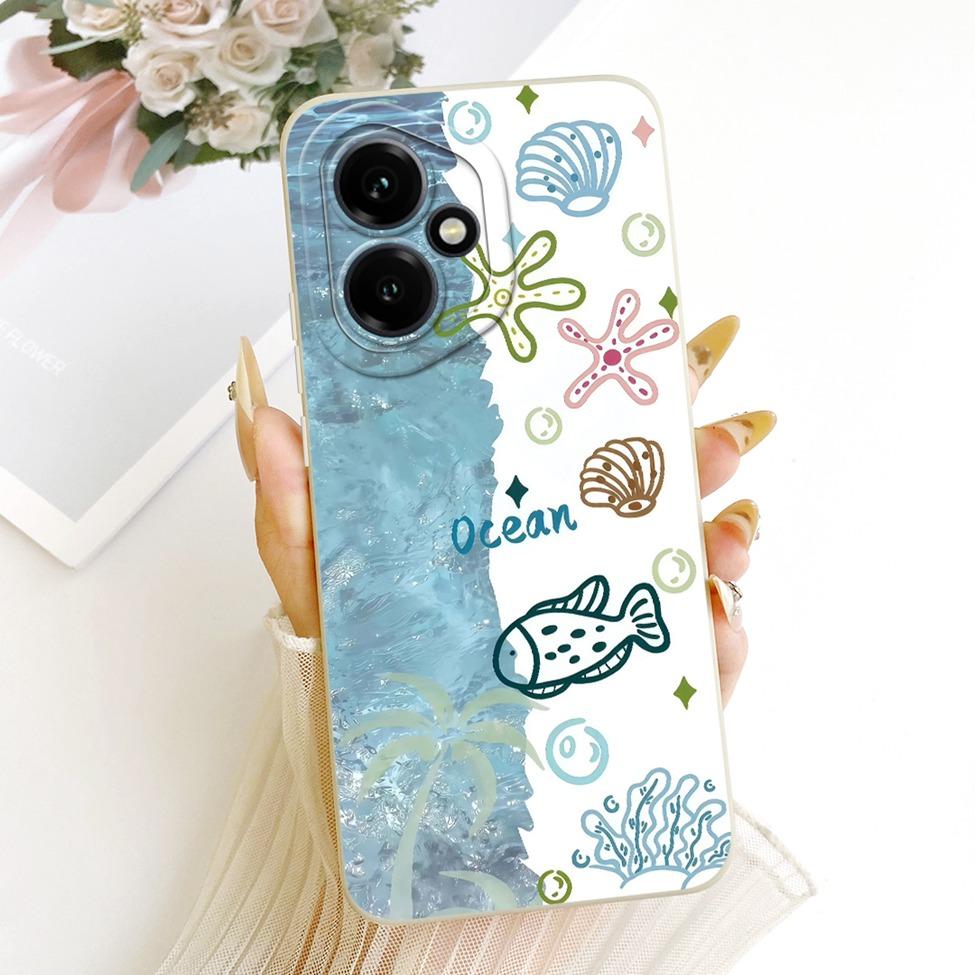 For Honor DNY-NX9 Casing For Honor 400 5G Cover Fashion Cartoon Cute Funny Painted Silicone Phone Case