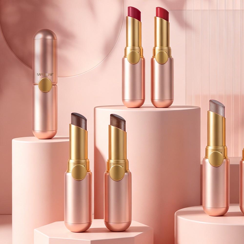 Matte Lipstick Long Lasting Waterproof Velvet Lipstick Capsule Lipstick Korean Makeup Nude Red Lip Stick for Women