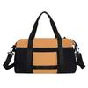 Color Block Fitness Bag Short-Distance Travel Bag Lightweight Storage Sports Bag
