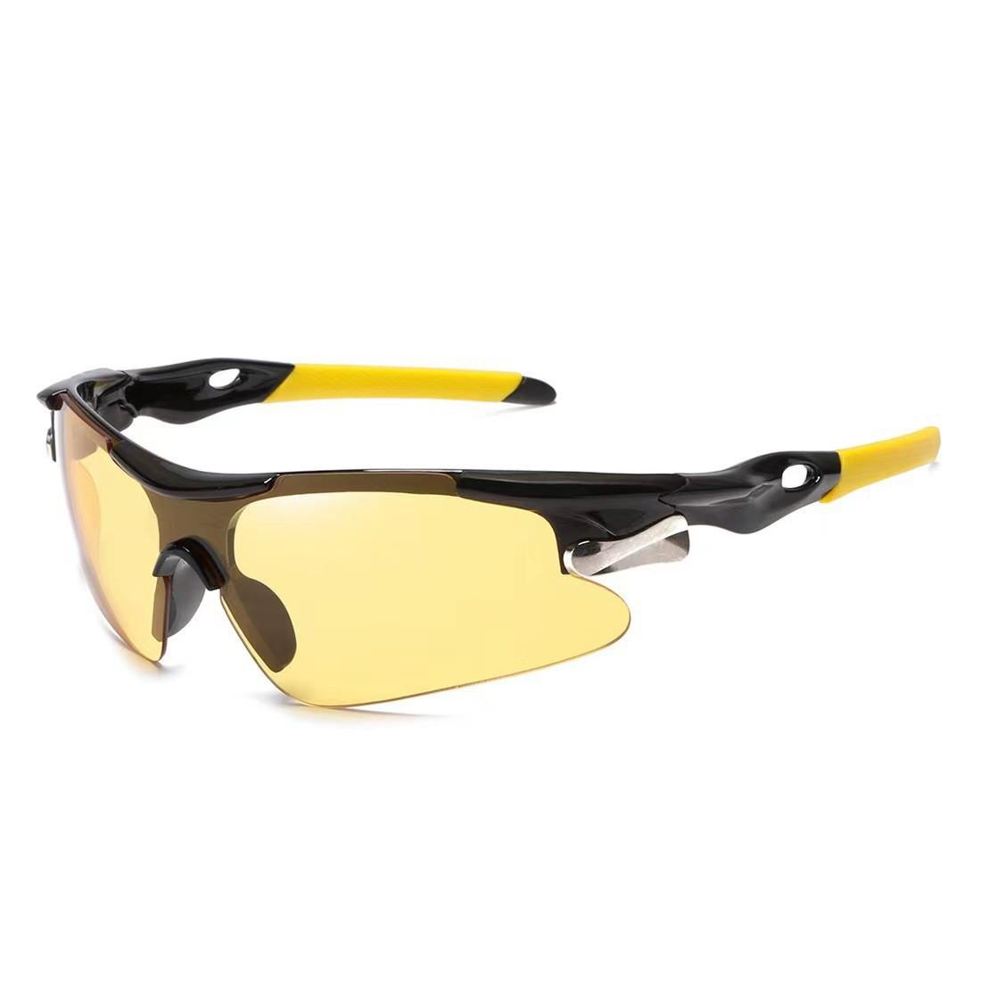 

Unisex European-American Style Sunglasses: UV-Resistant, Windproof Sports Glasses for Cycling and Fishing