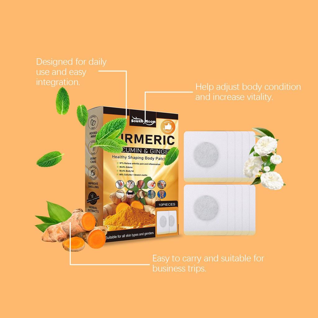 South Moon Herbal Body Patch Lightly nourishes skin to reveal natural lines Body Patch