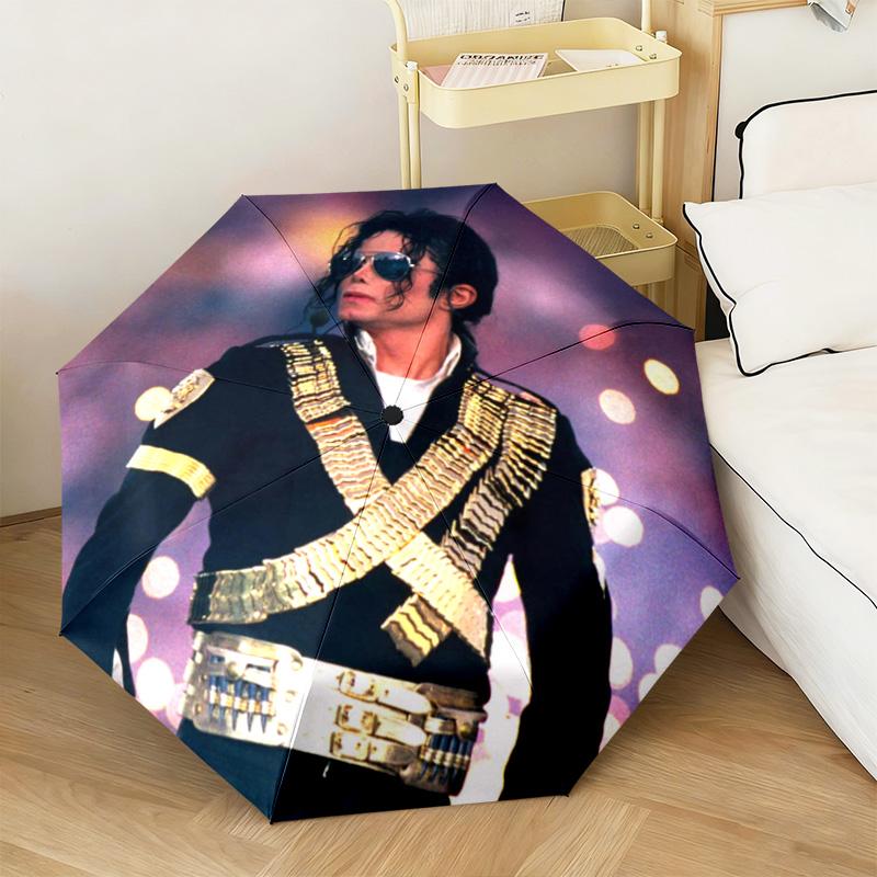 Der renommierte amerikanische Grammy-Gewinner Michael Jackson Regenschirm ist für alle Jahreszeiten geeignet, einschließlich Zuhause, Reisen und Outdoor-Aktivitäten Y5