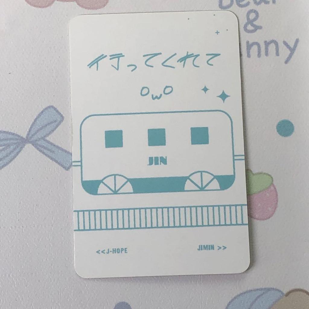 [USED] BTS JIN Jin Japan Reaching You DVD Trading Card