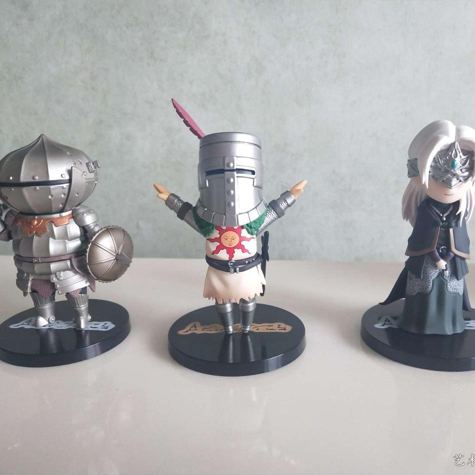 Cartoon Dark Souls Figure Solaire Siegmeyer Oscar Ornstein Artorias Action Figure Pvc Statue Collection Model Toy Gifts