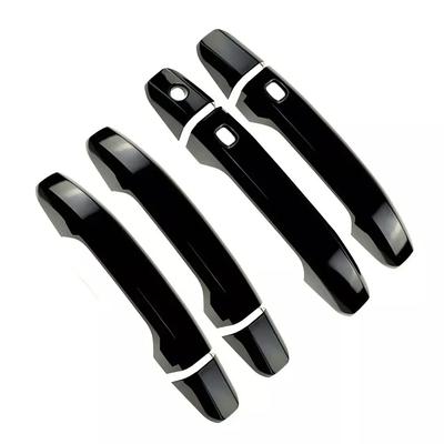 Gloss Black Outside Set Of 4 Door Handle Fit For Chevrolet For GMC Sierra 1500 2500HD 3500HD Door Handle Cover Trim
