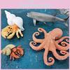 Realistic Octopus Model Stunning Swordfish Figure And Hermit Crab Decorative Accent For Ocean Themed Decor