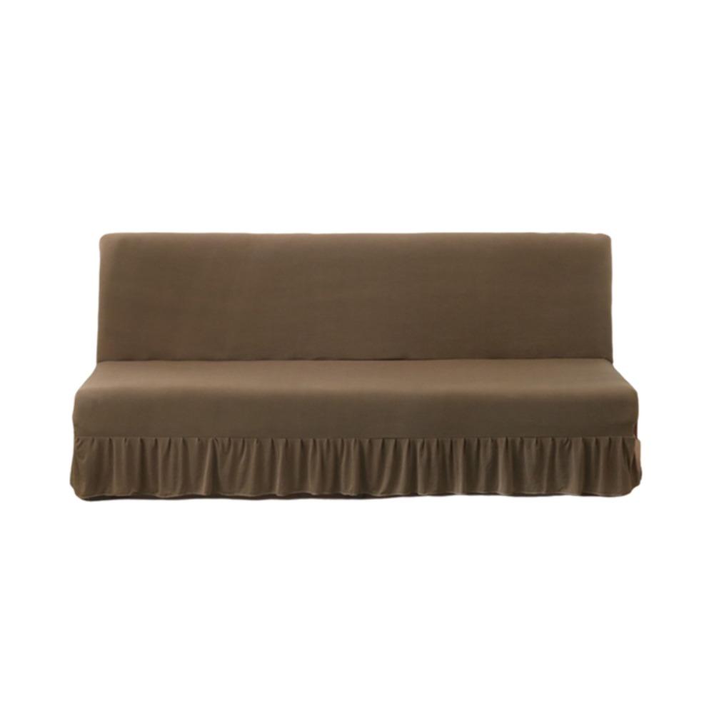 Elastic Folding Sofa Bed Cover with Skirt Sofa Slipcover Universal Couch Cover Living Room