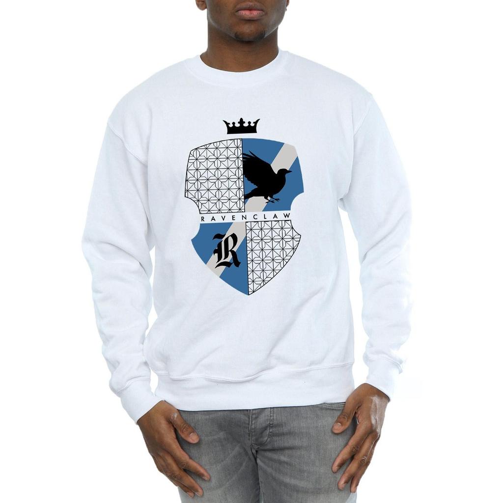 HARRY POTTER Mens Ravenclaw Shield Sweatshirt