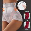 Mujeres Control de barriga Shapewear bragas pantalones cortos de talla grande levantamiento de glúteos alto estiramiento adelgazante cintura entrenador BodyShaper